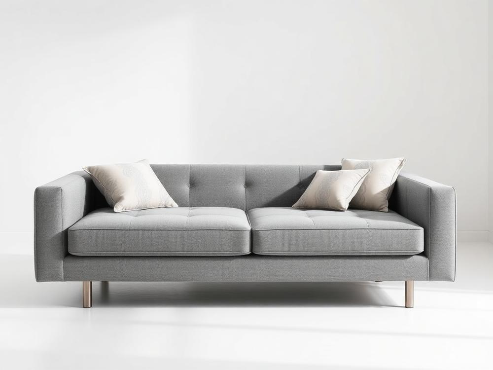 Sofá cama color gris